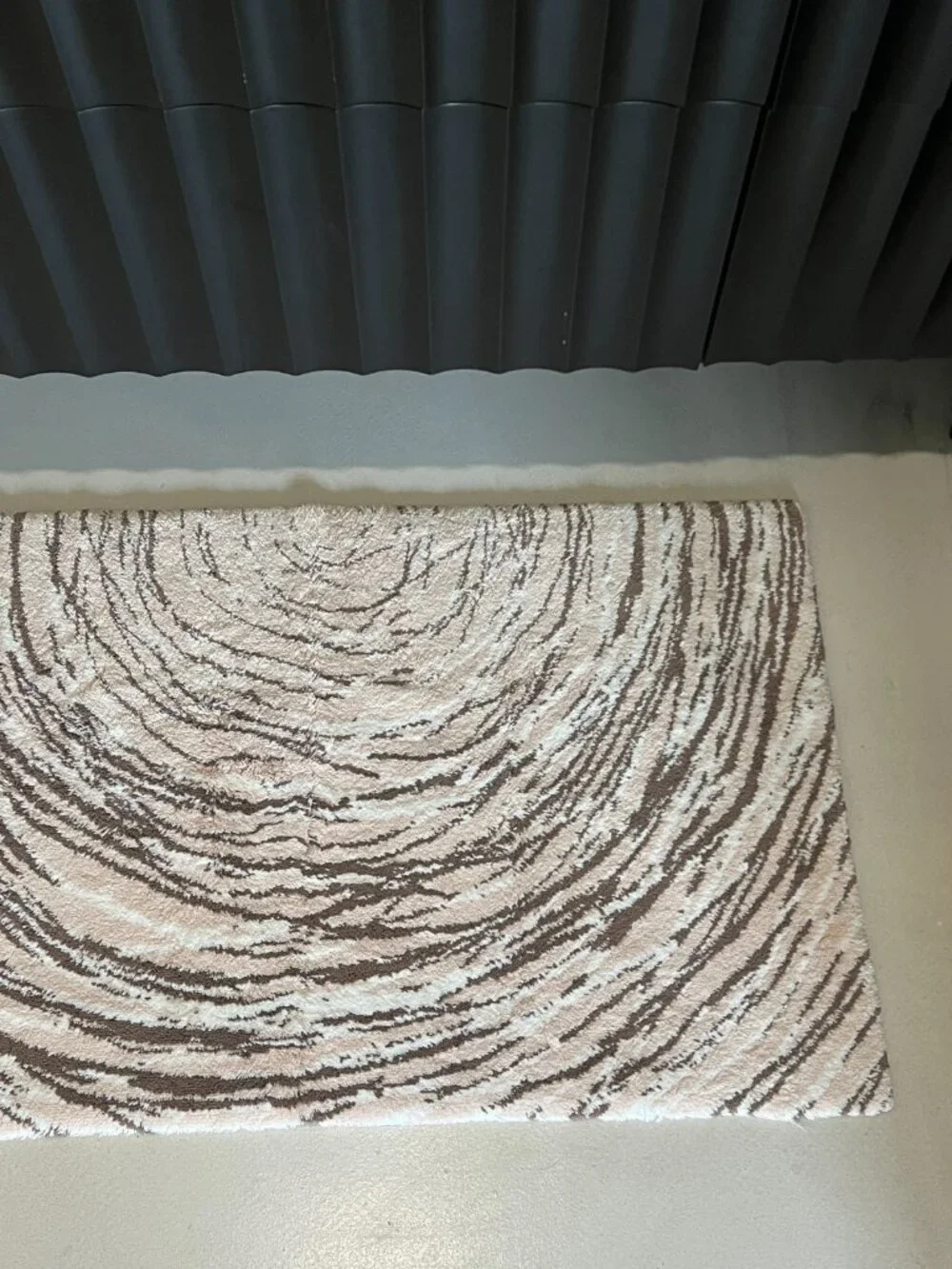 Discontinued Brand New ABABYSS & HABIDECOR Slurry Pink Brown Bath Rug 23